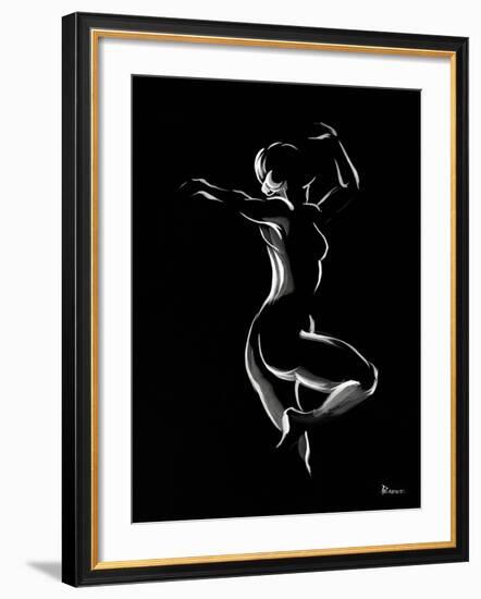 Elegant Lines III-Deborah Pearce-Framed Giclee Print