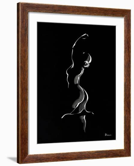 Elegant Lines IV-Deborah Pearce-Framed Giclee Print