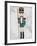 Elegant Nutcracker I-Tiffany Hakimipour-Framed Art Print