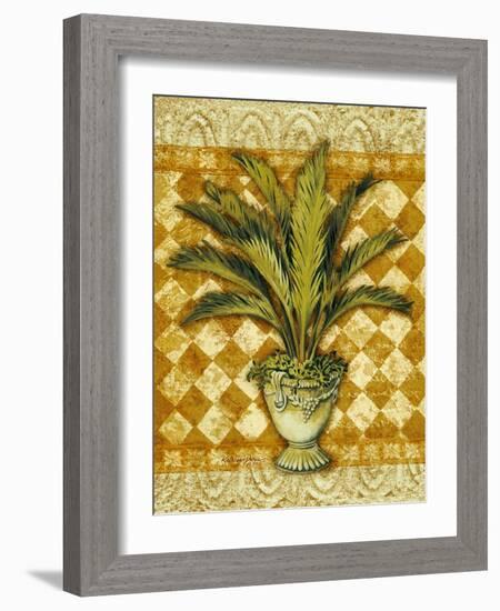 Elegant Palms I-Kathleen Denis-Framed Art Print