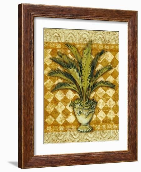 Elegant Palms I-Kathleen Denis-Framed Art Print