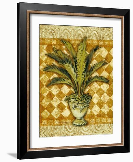 Elegant Palms I-Kathleen Denis-Framed Art Print