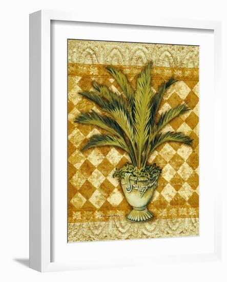 Elegant Palms I-Kathleen Denis-Framed Art Print