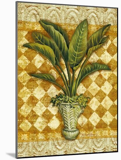 Elegant Palms II-Kathleen Denis-Mounted Art Print