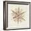 Elegant Season Snowflake I Pink-Daphne Brissonnet-Framed Art Print