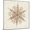 Elegant Season Snowflake I Pink-Daphne Brissonnet-Mounted Art Print