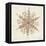 Elegant Season Snowflake I Pink-Daphne Brissonnet-Framed Stretched Canvas