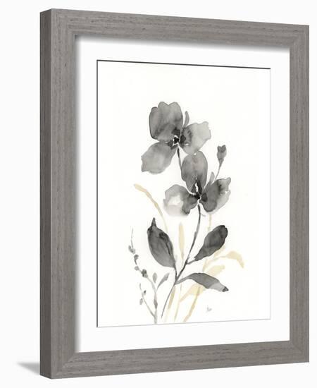 Elegant Silhouette II-null-Framed Art Print