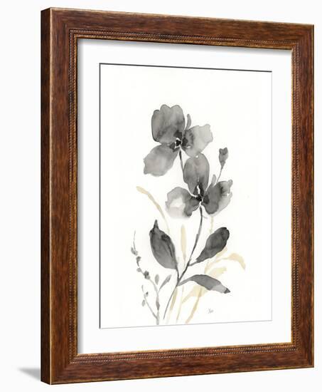 Elegant Silhouette II-null-Framed Art Print