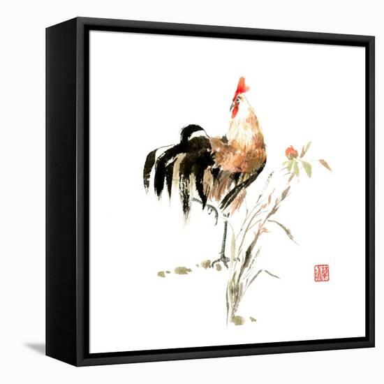 Elegant Squire-Nan Rae-Framed Stretched Canvas