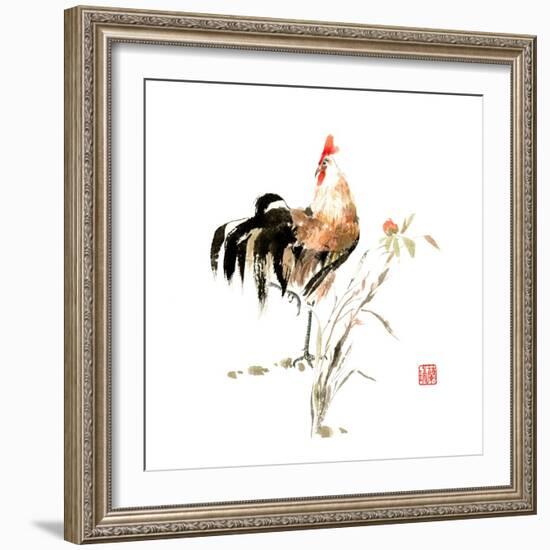 Elegant Squire-Nan Rae-Framed Art Print