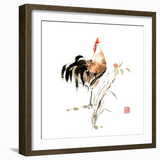 Elegant Squire-Nan Rae-Framed Art Print