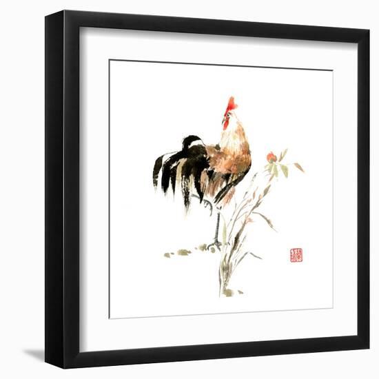 Elegant Squire-Nan Rae-Framed Art Print