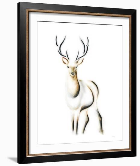 Elegant Stag-Kellas Campbell-Framed Giclee Print