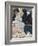 Elegante et Pierrot-Gerda Wegener-Framed Giclee Print