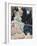 Elegante et Pierrot-Gerda Wegener-Framed Giclee Print