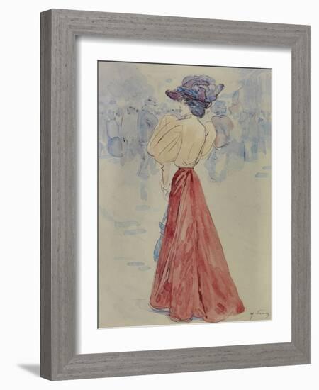 Elégante-Henry Somm-Framed Giclee Print