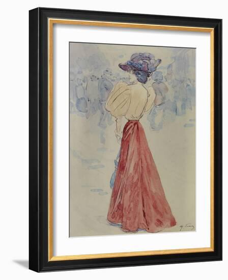 Elégante-Henry Somm-Framed Giclee Print