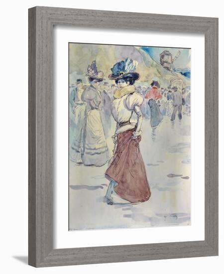 Elégante-Henry Somm-Framed Giclee Print