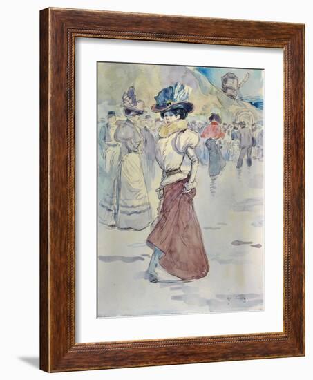 Elégante-Henry Somm-Framed Giclee Print