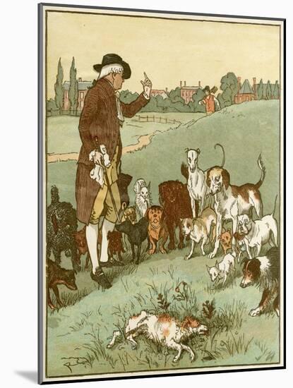 Elegy on a Mad Dog-Randolph Caldecott-Mounted Art Print