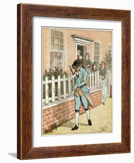 Elegy on a Mad Dog-Randolph Caldecott-Framed Art Print