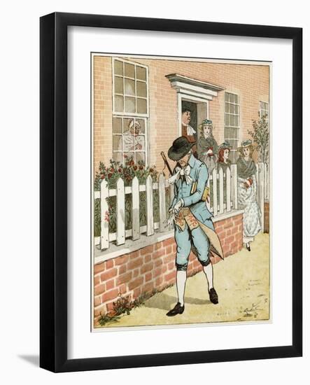 Elegy on a Mad Dog-Randolph Caldecott-Framed Art Print