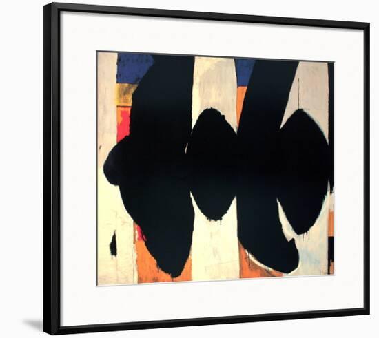 Elegy to the Spanish Republic #34-Robert Motherwell-Framed Art Print