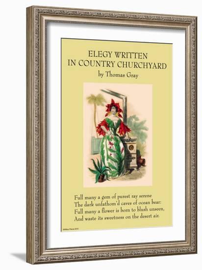 Elegy Written In a Country Churchyard-null-Framed Premium Giclee Print