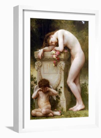 Elegy-William Adolphe Bouguereau-Framed Premium Giclee Print