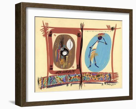 Element of Black Culture, 2005-Oglafa Ebitari Perrin-Framed Giclee Print