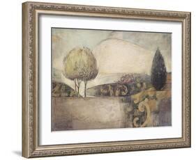 Elemental Landscape II-Ivo-Framed Art Print