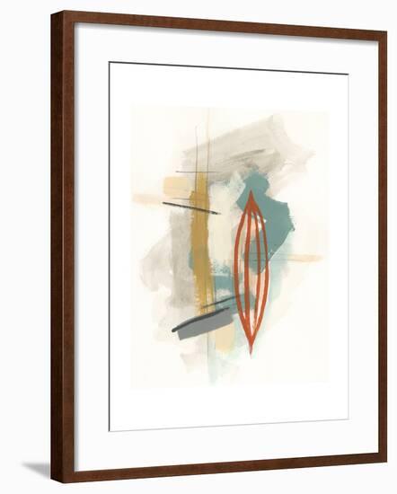 Elements I-June Erica Vess-Framed Art Print