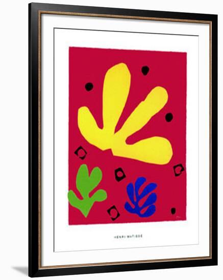 Elements Vegetaux, c.1947-Henri Matisse-Framed Serigraph