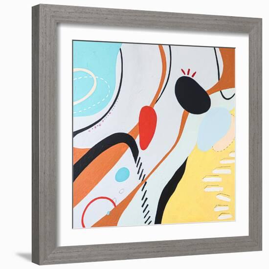 Elementum-Hyunah Kim-Framed Art Print