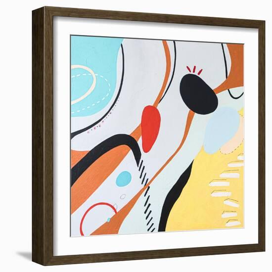 Elementum-Hyunah Kim-Framed Art Print