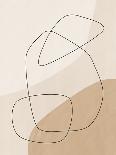 Soft Abstract Lines Art-Elena Ristova-Framed Giclee Print