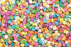 Colorful Sprinkles Background-Elena Veselova-Photographic Print