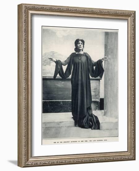 Eleonora Duse (1858-1924)-null-Framed Photographic Print