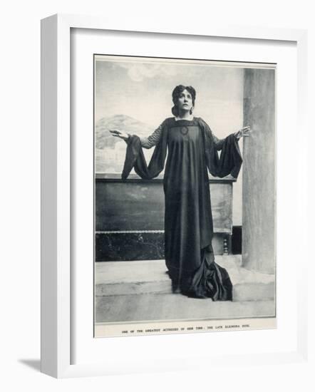 Eleonora Duse (1858-1924)-null-Framed Photographic Print