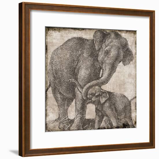 elephant 2-null-Framed Giclee Print