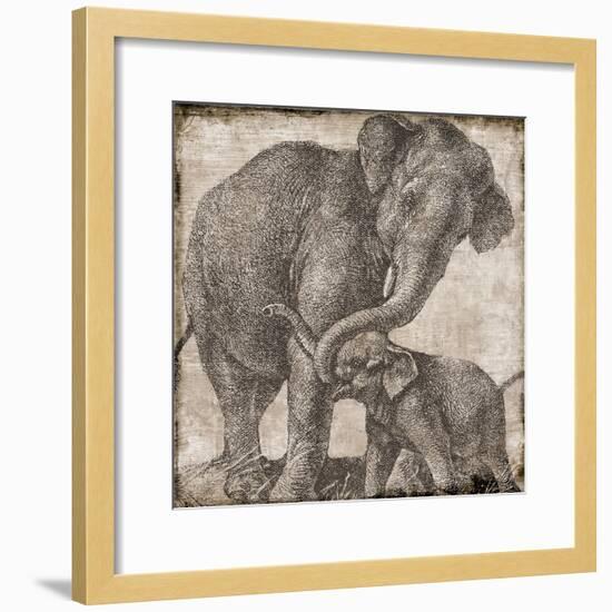 elephant 2-null-Framed Giclee Print