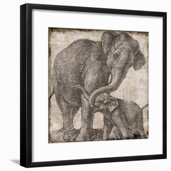 elephant 2-null-Framed Giclee Print