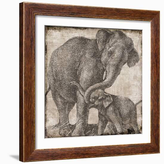 elephant 2-null-Framed Giclee Print