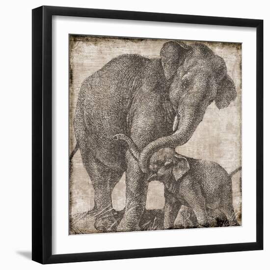 elephant 2-null-Framed Giclee Print