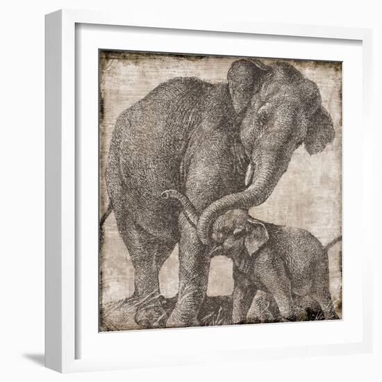 elephant 2-null-Framed Giclee Print