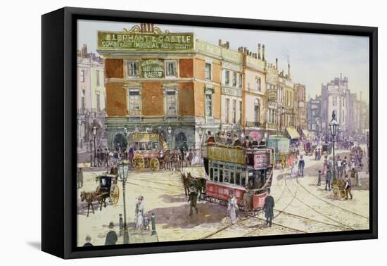 Elephant and Castle, C.1890-John Sutton-Framed Premier Image Canvas