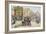 Elephant and Castle, C.1890-John Sutton-Framed Giclee Print