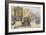 Elephant and Castle, C.1890-John Sutton-Framed Giclee Print