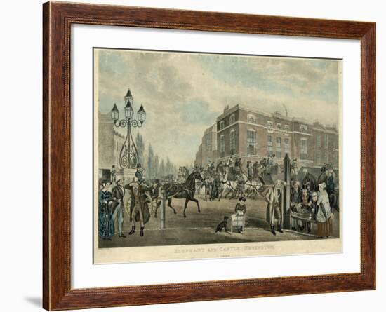 Elephant and Castle, Newington, London, 1826-Samuel John Egbert Jones-Framed Giclee Print